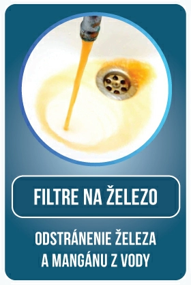 Filtre na železo - Odstránenie železa a mangánu z vody